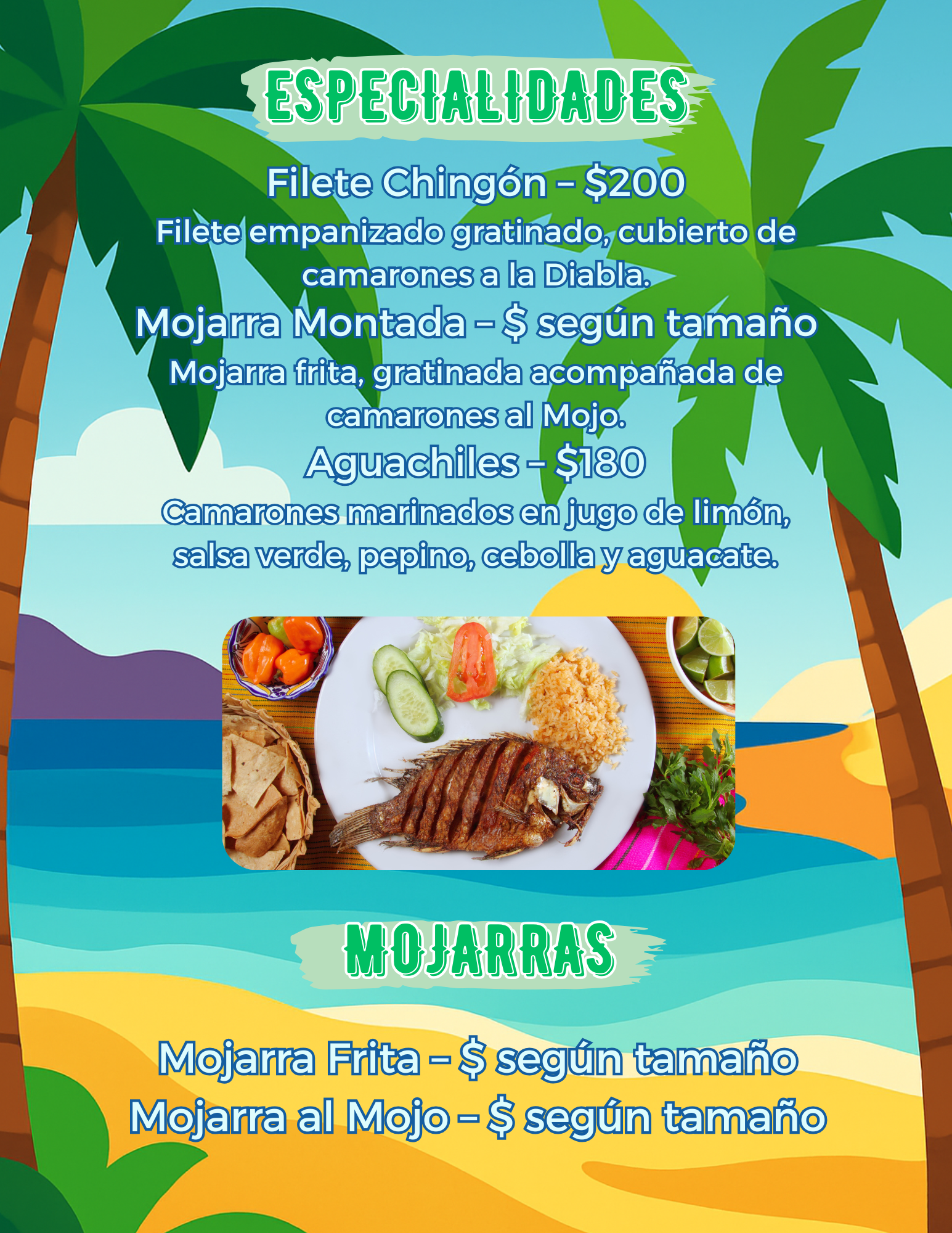 Menú Camaronero 3