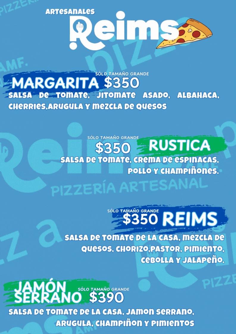Menú azul 5