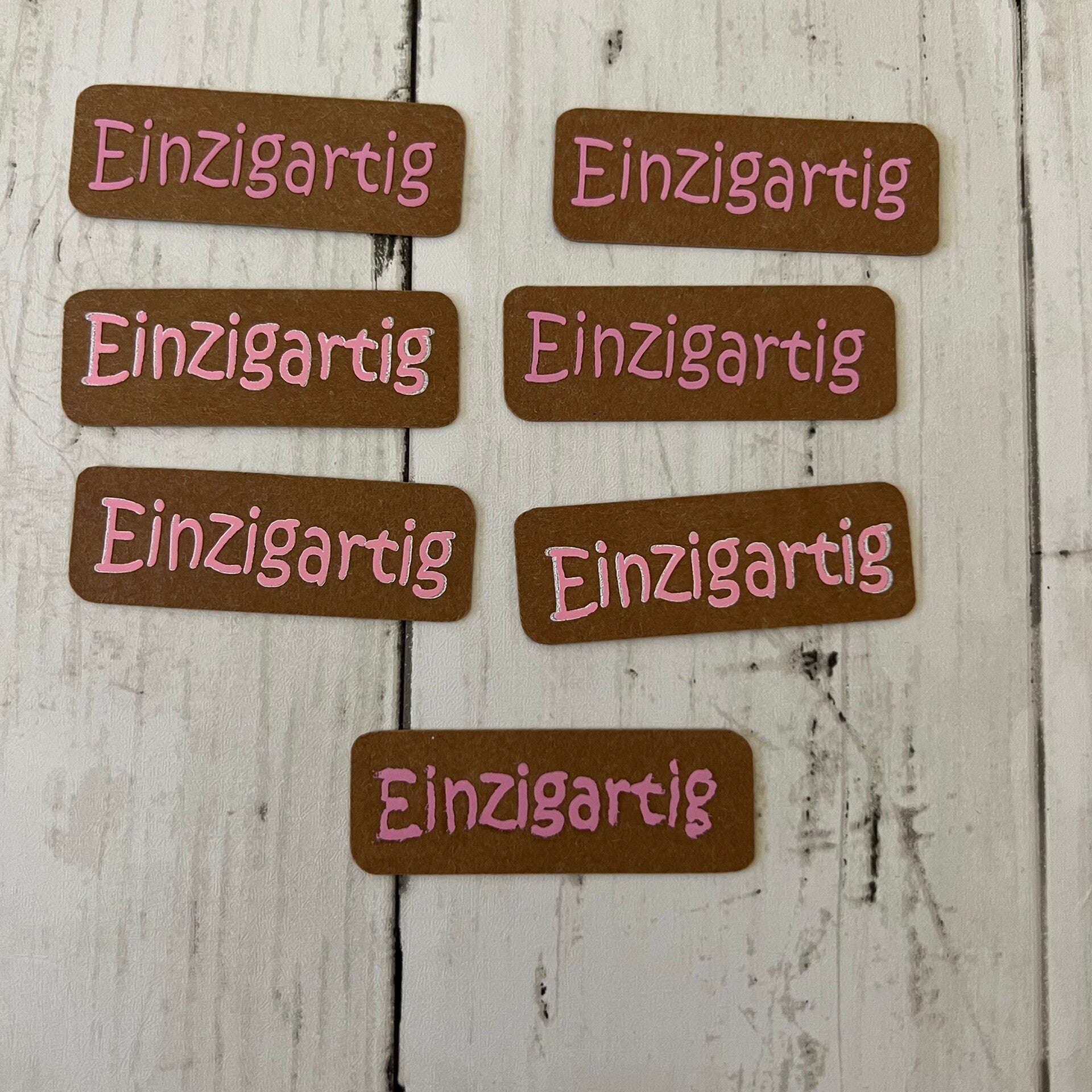 Patches „Einzigartig“