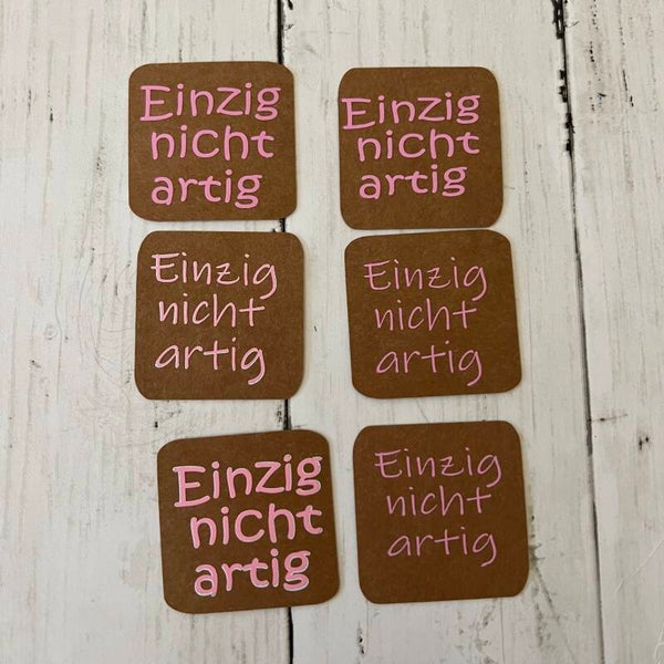 Patches „einzig nicht artig“