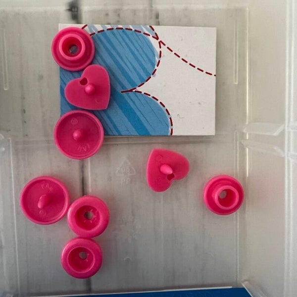 Prym Druckknöpfe "Color Snaps" Herz