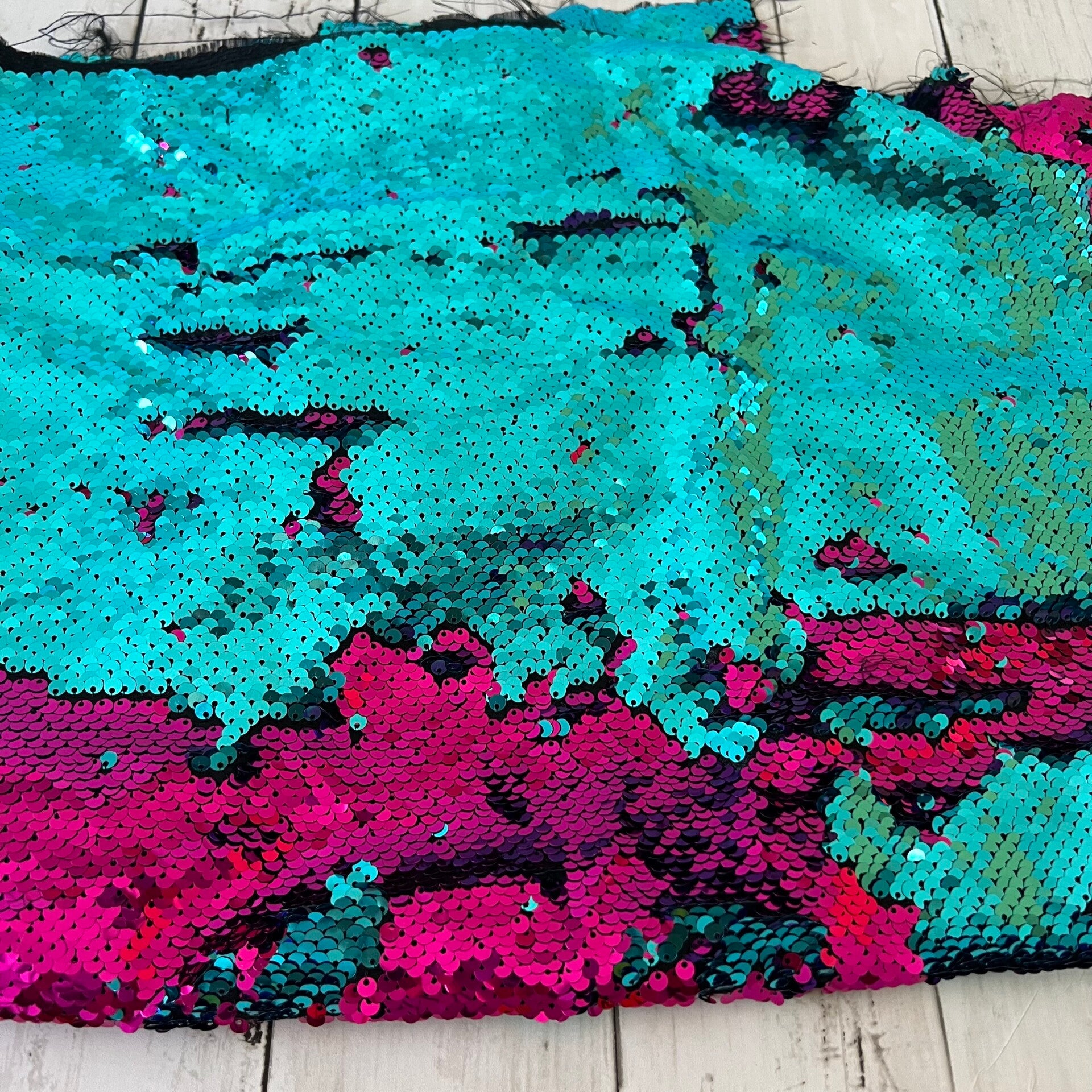 Wendepailletten Stoff