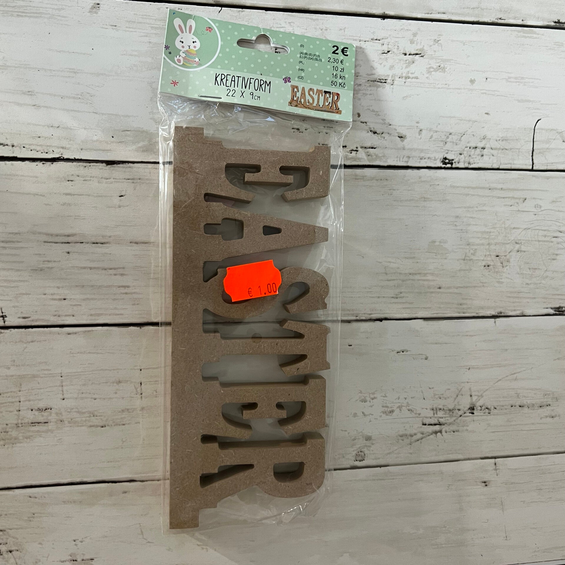 Holzschriftzug Easter