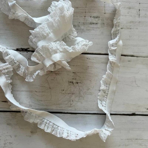 Elastische Rüsche (Gummi)