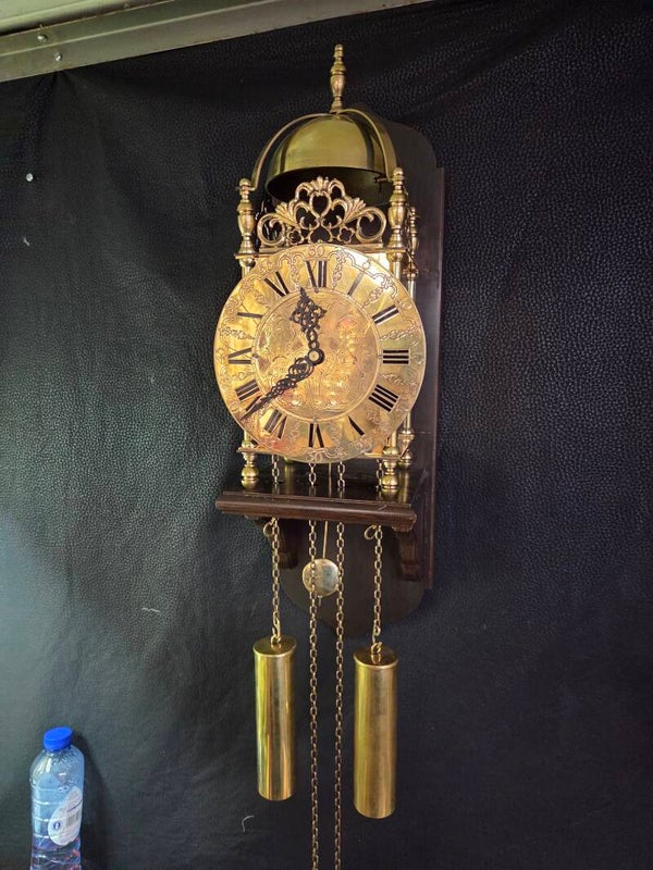 Klok Engelse  lantaarn