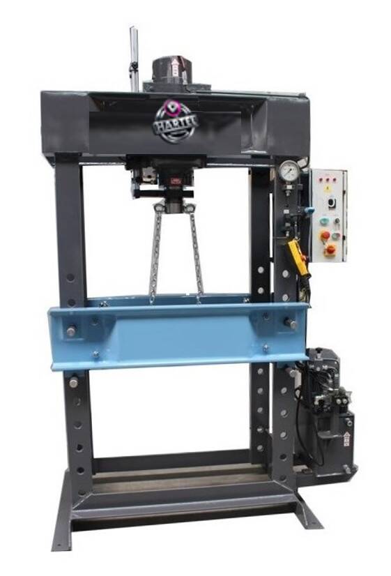 Werkstattpressen, Motor, M80, 80 To., Presskraft, Härtel