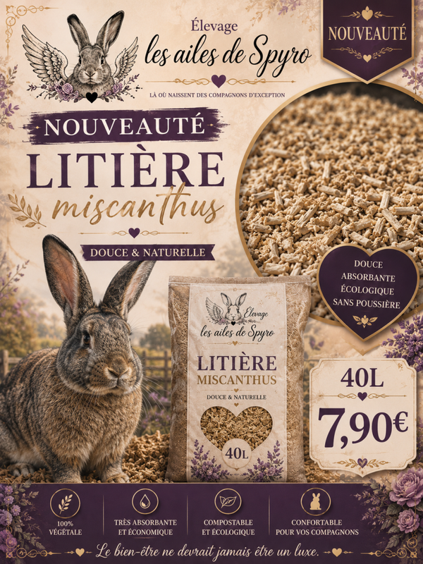 LITIERE MISCANTHUS