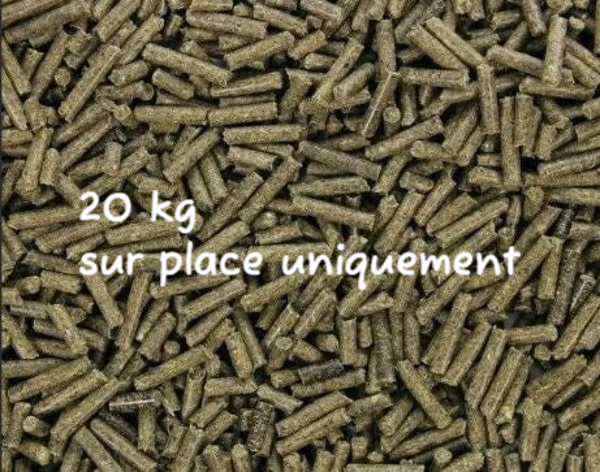 20 KG GRANULES (uniquement sur place)
