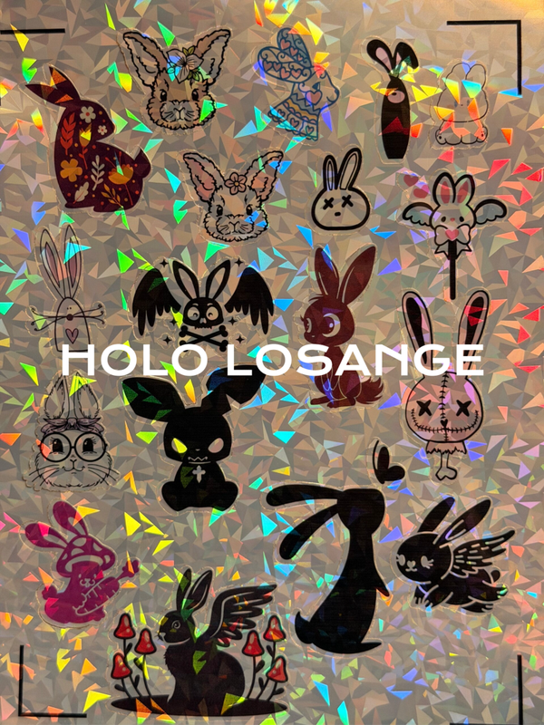 STICKERS LAPINS PETITS