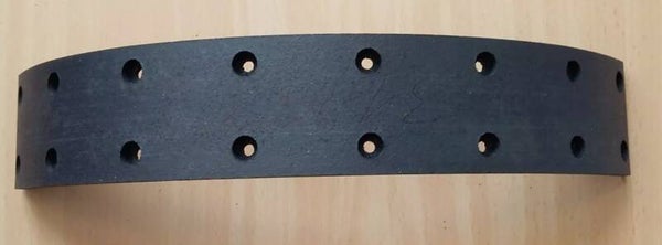 Bremsbelag 350x60 - Lochabstand 34 mm für Deutz, Hanomag
