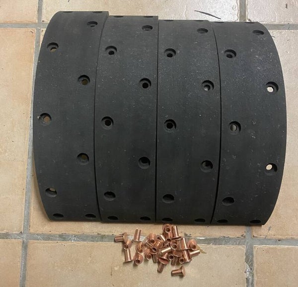 Bremsbelag Satz 400x80 10NL 0309220010 Müller Mittelthal ADR BPW Peitz Anhänger