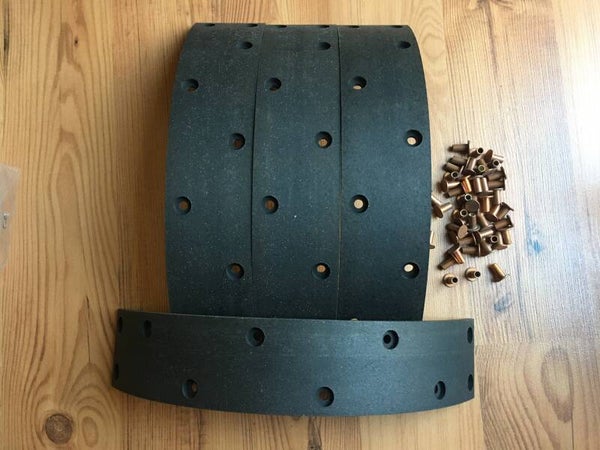 Bremsbelagsatz 350x60 10Loch 6x10 ANHÄNGERACHSEN PEITZ ESPE BPW ZAPP WVA15044