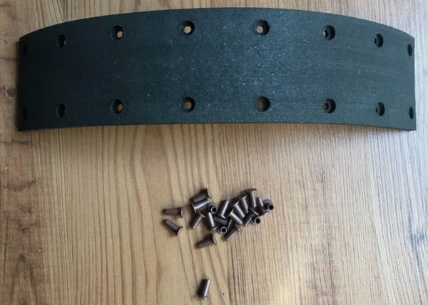 Bremsbelag 350x60 10Loch 6x10 ANHÄNGERACHSEN PEITZ ESPE BPW ZAPP WVA15044