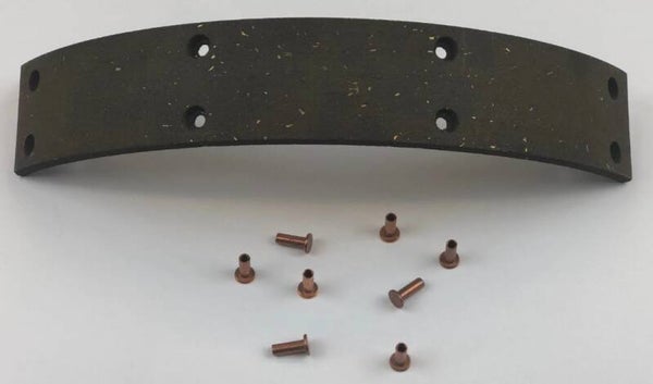 Bremsbelag 200x30 8 Loch inkl. Nieten 3x8 BMW Isetta 250 300