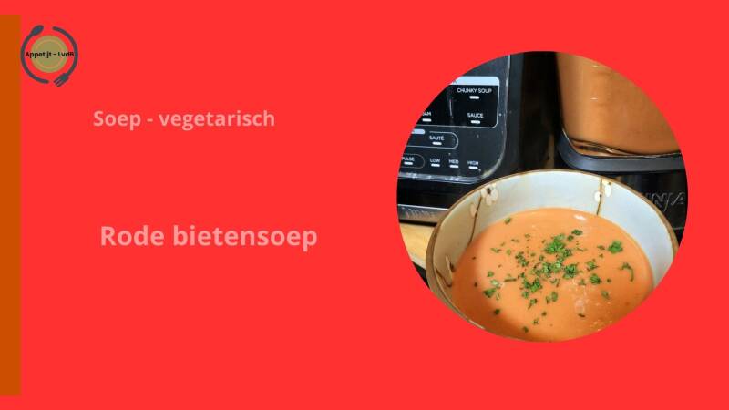 Rode bietensoep