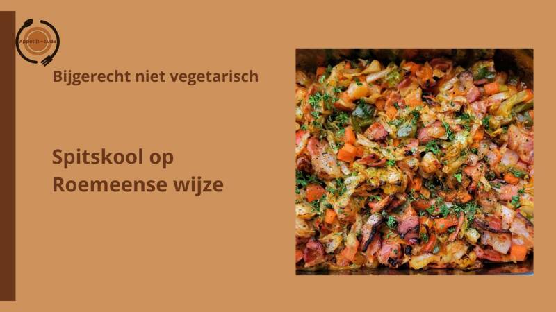 Spitskool op Roemeense wijze