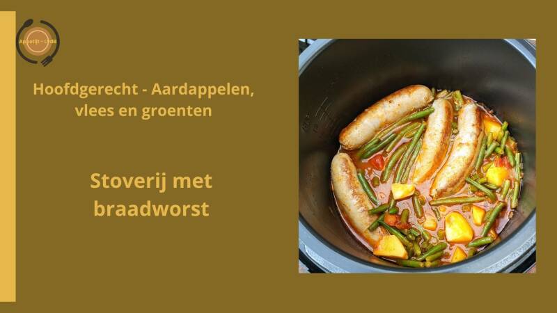 Stoverij met braadworst