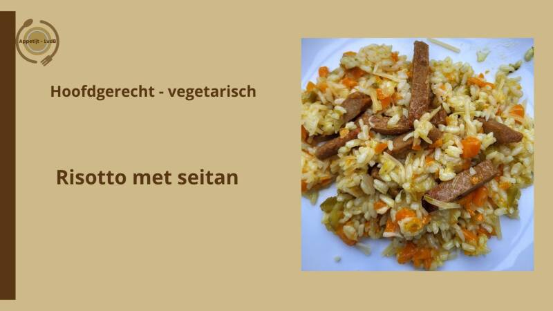 Risotto met seitan