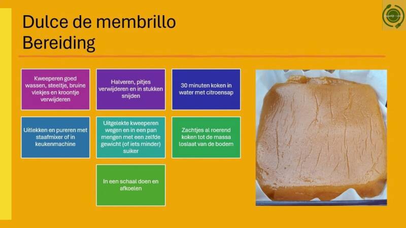 Dulce de membrillo - bereiding