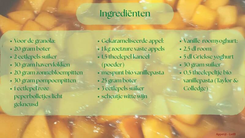 Ingrediënten