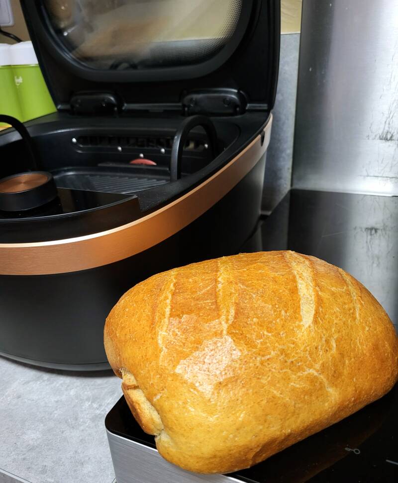 Brood bakken in de Air Steam Cooker van Philips