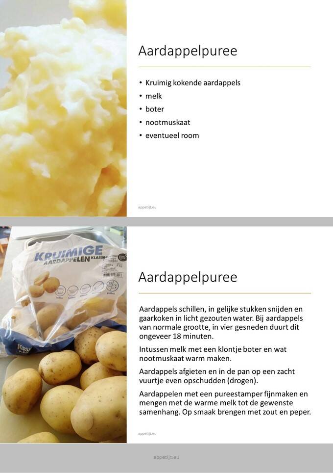 Aardappelpuree