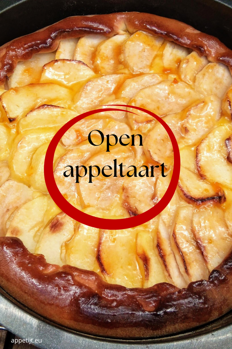 Open appeltaart