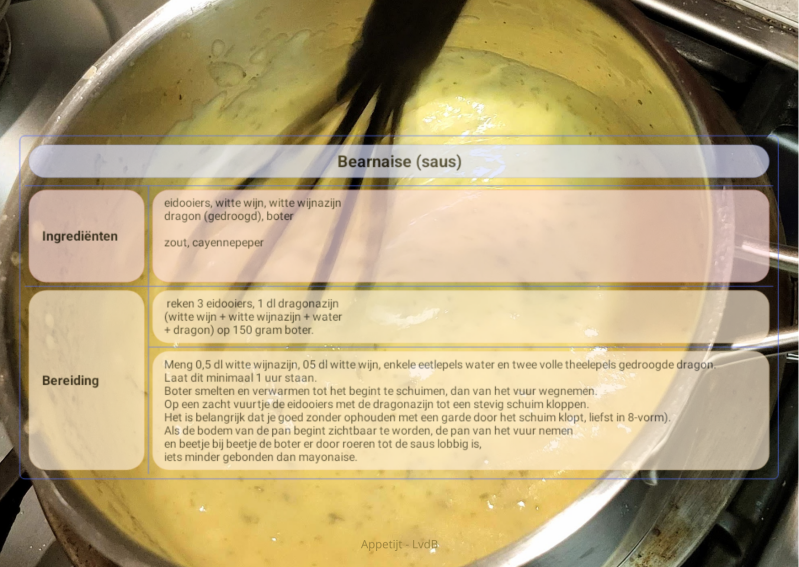 Recept Bearnaisesaus