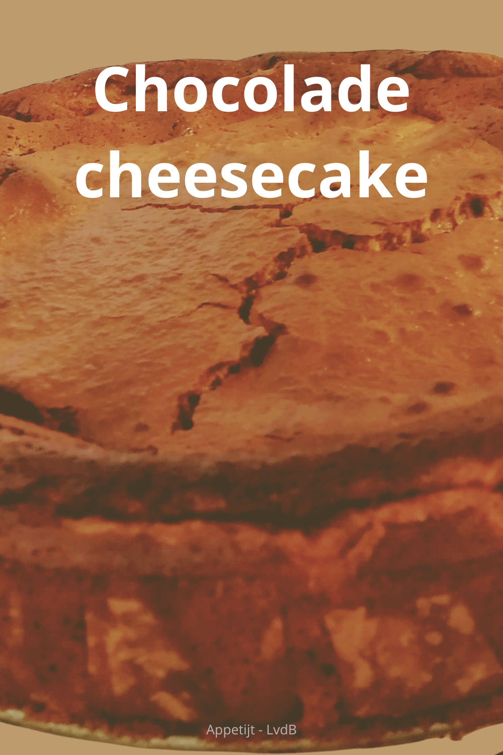 Chocolade cheesecake