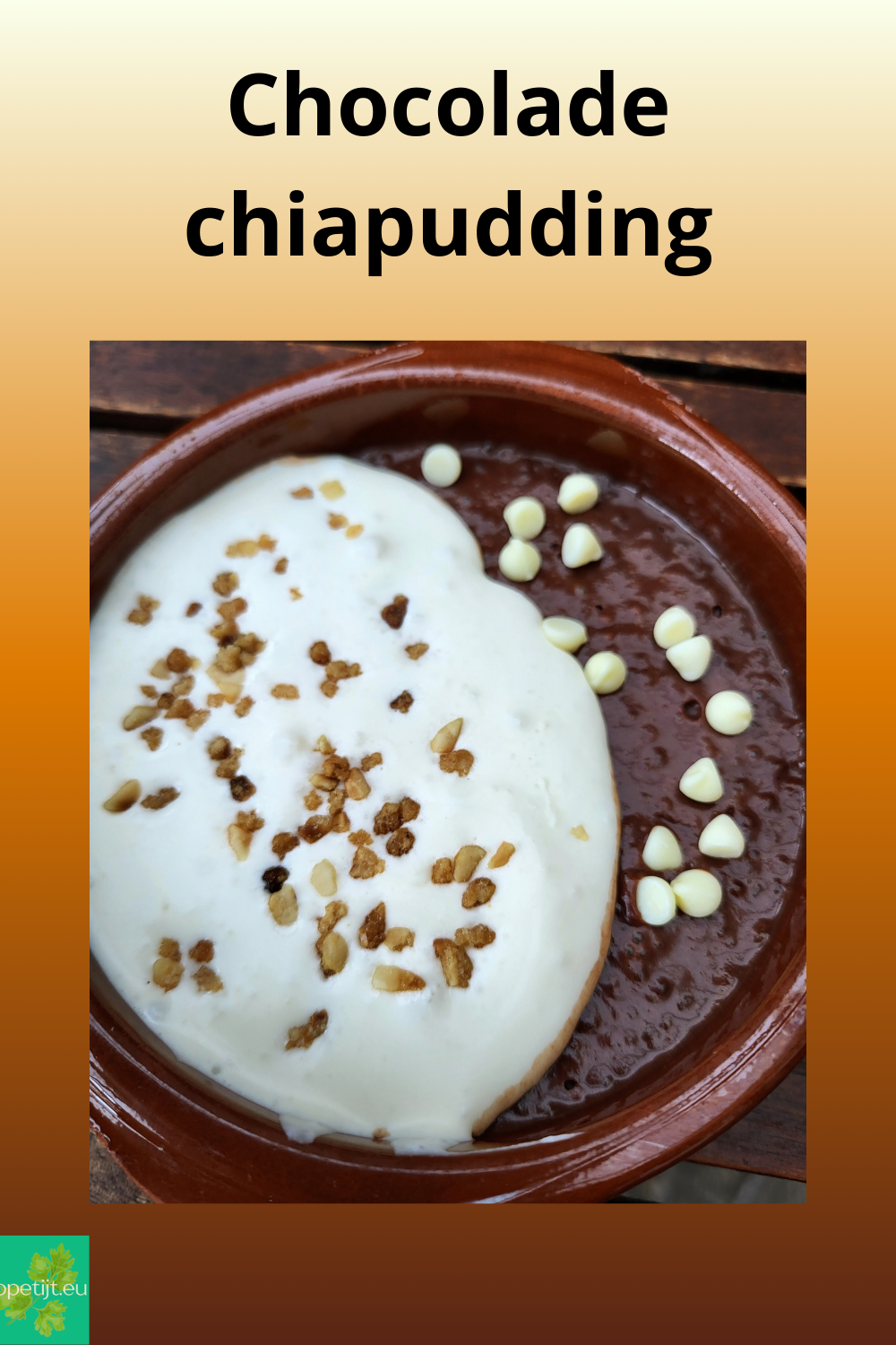 Chocolade chiapudding