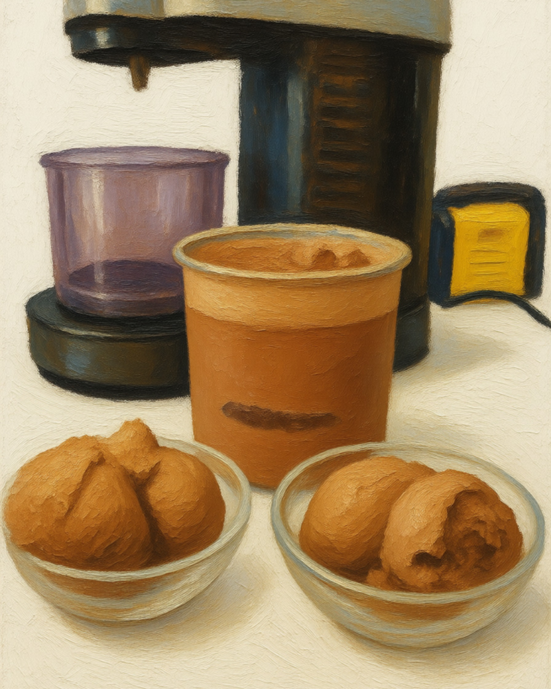 Chocolade kokosijs uit de Ninja Creami