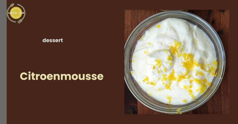 Citroenmousse