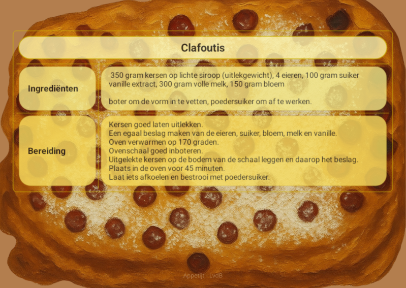 recept kersen clafoutis