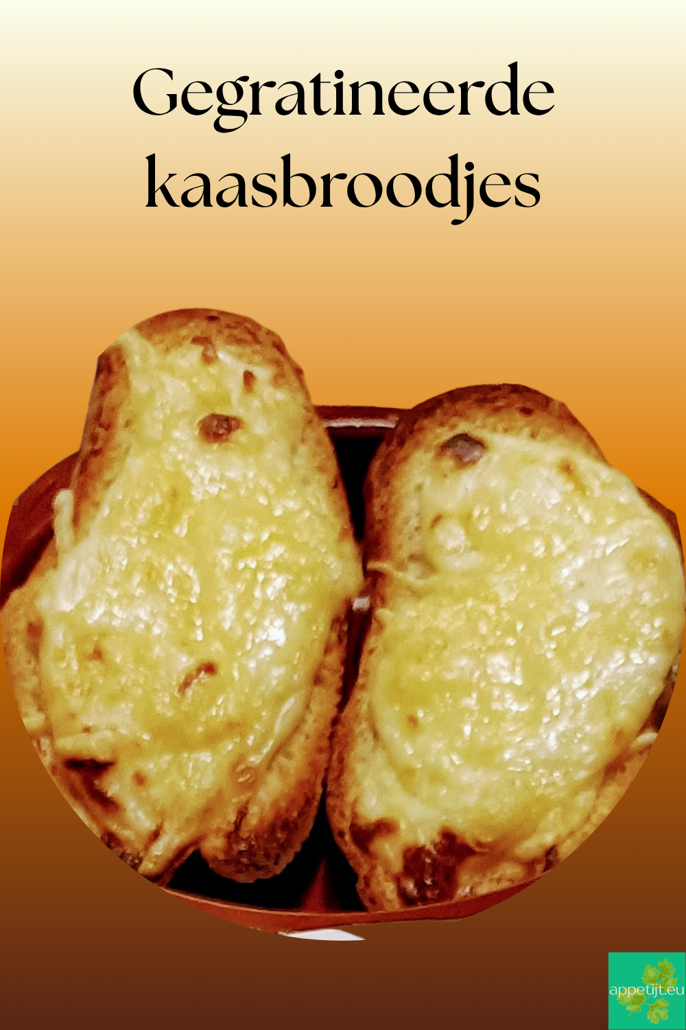 Gegratineerde kaasbroodjes