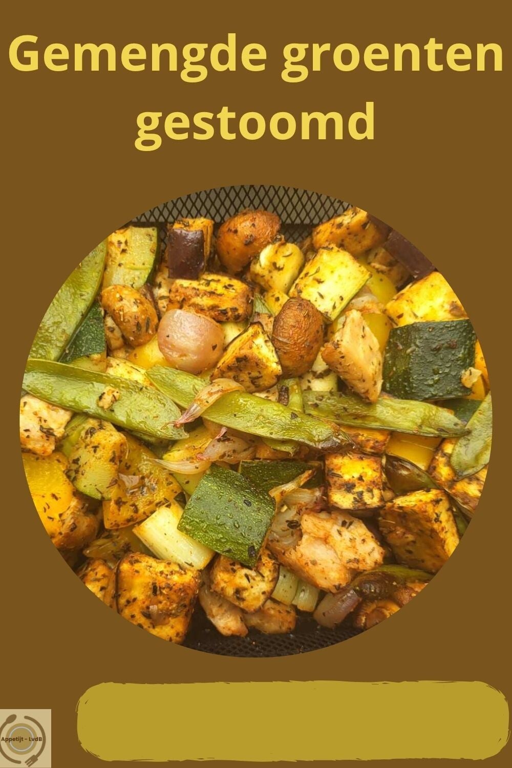 Gemengde groenten gestoomd
