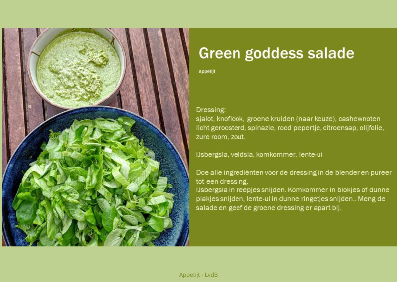 Green goddess salad
