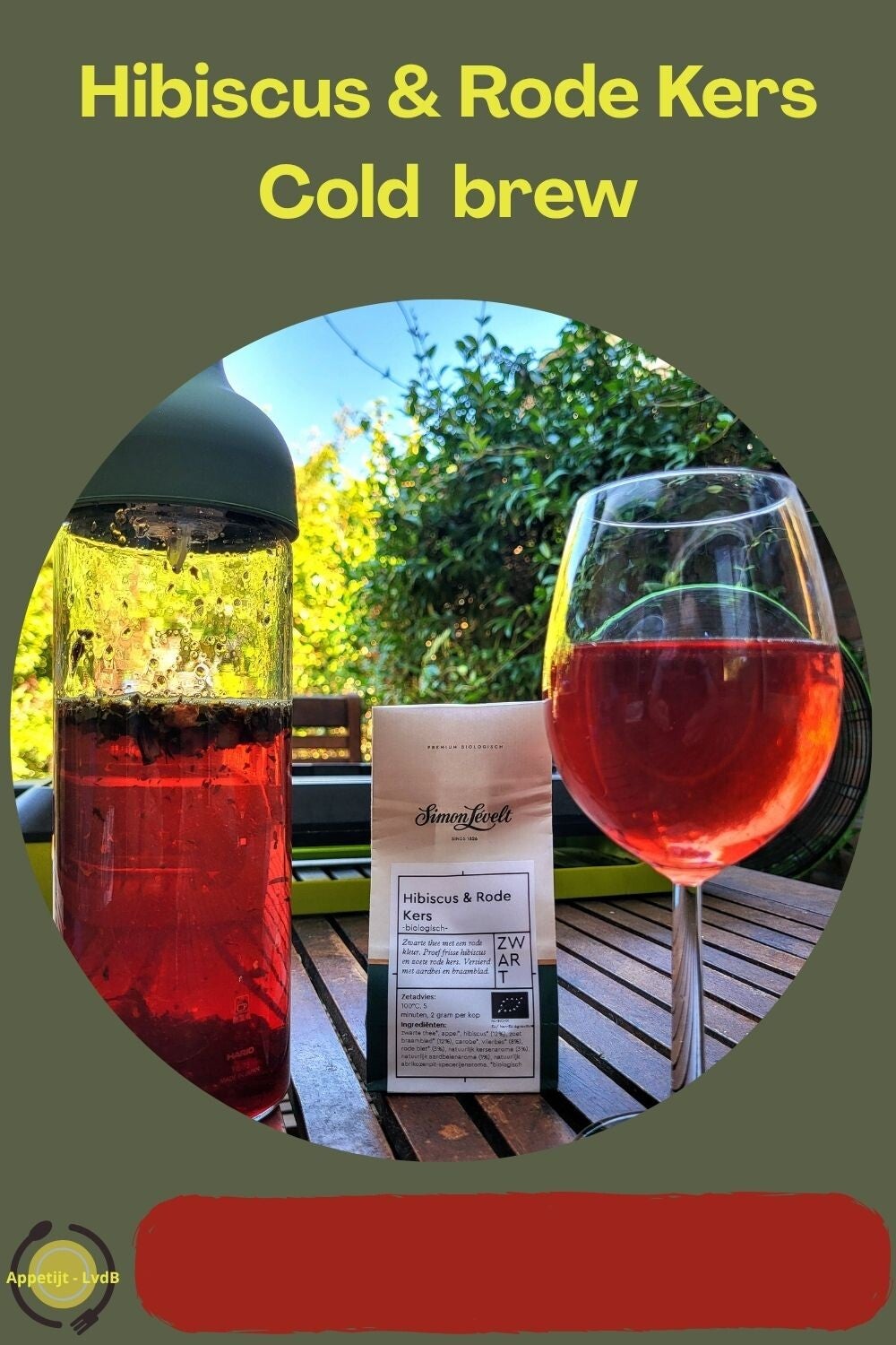 Hibiscus & Rode Kers Cold Brew
