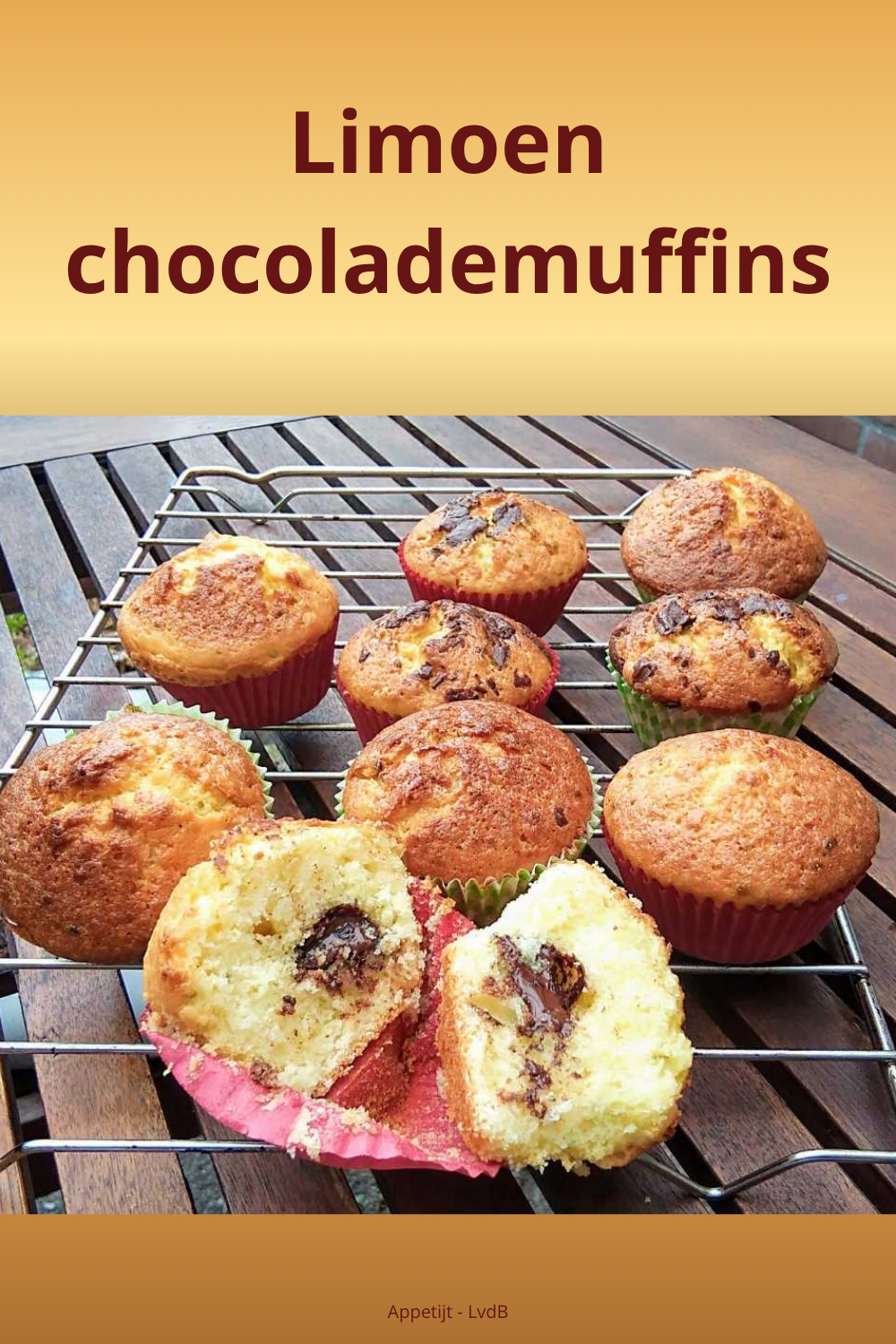 Limoen chocolademuffins