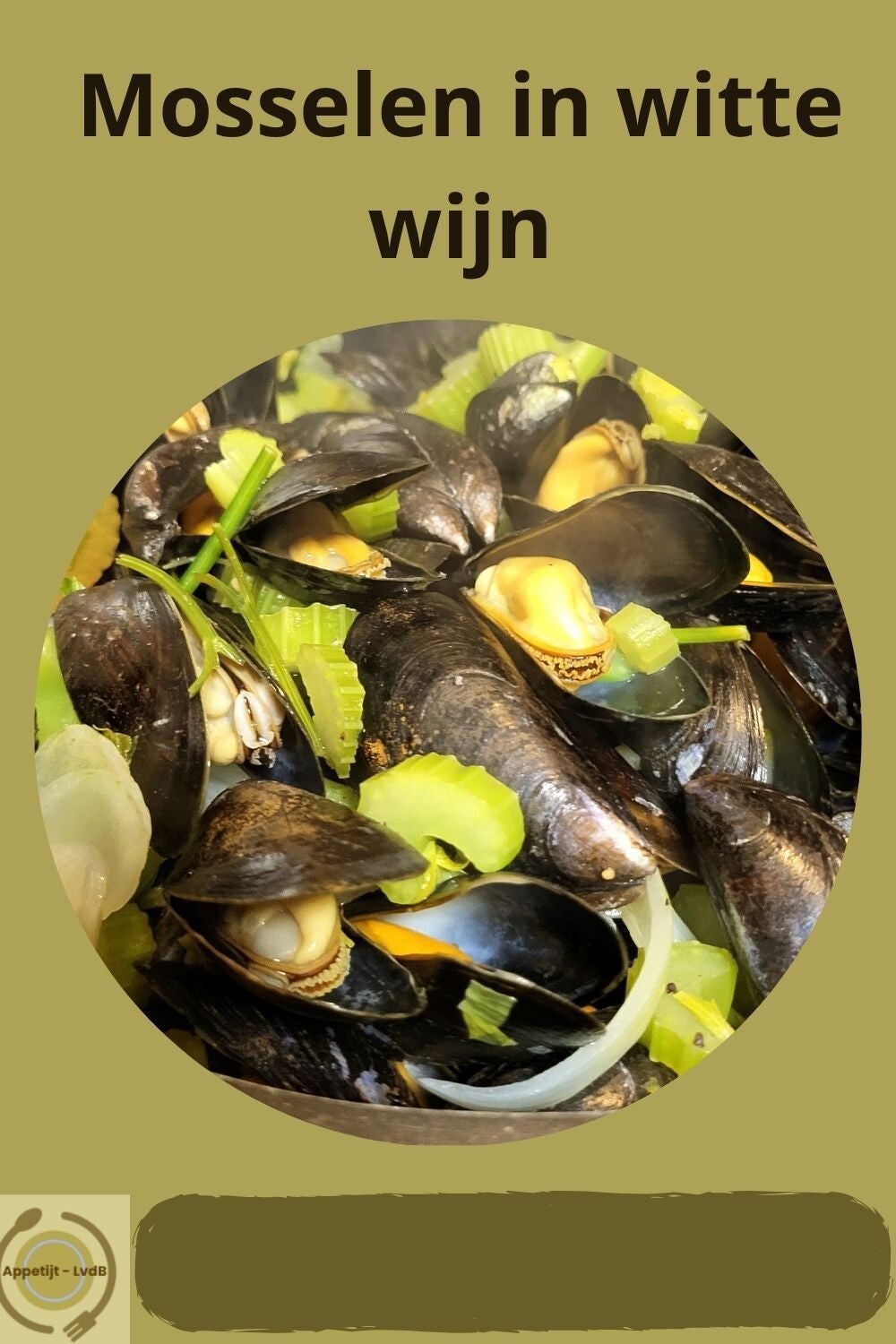 Mosselen in witte wijn