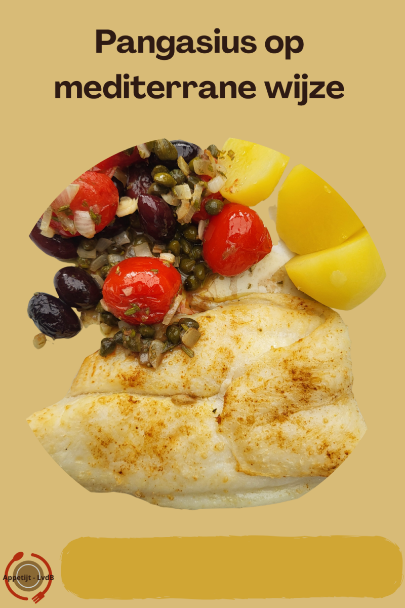 Pangasius op mediterrane wijze