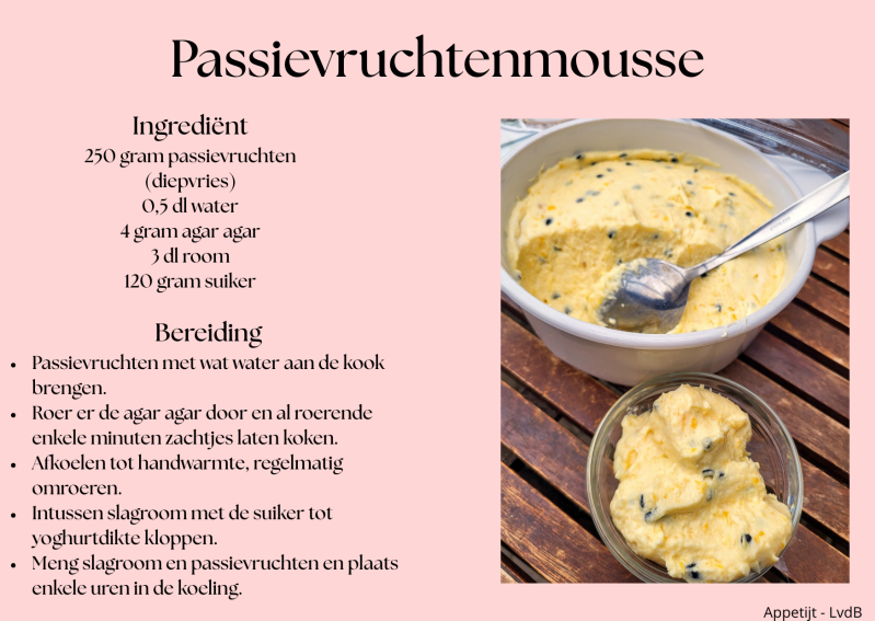 Passievruchtenmousse