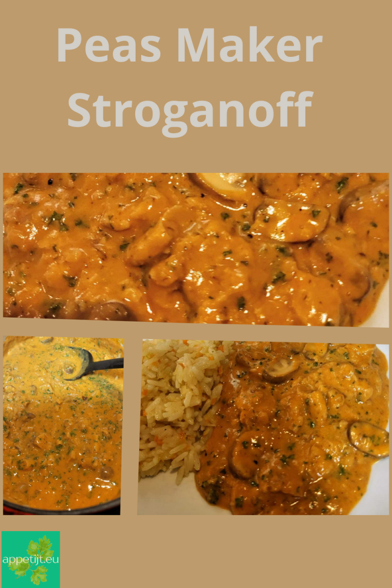 Peas Maker Stroganoff