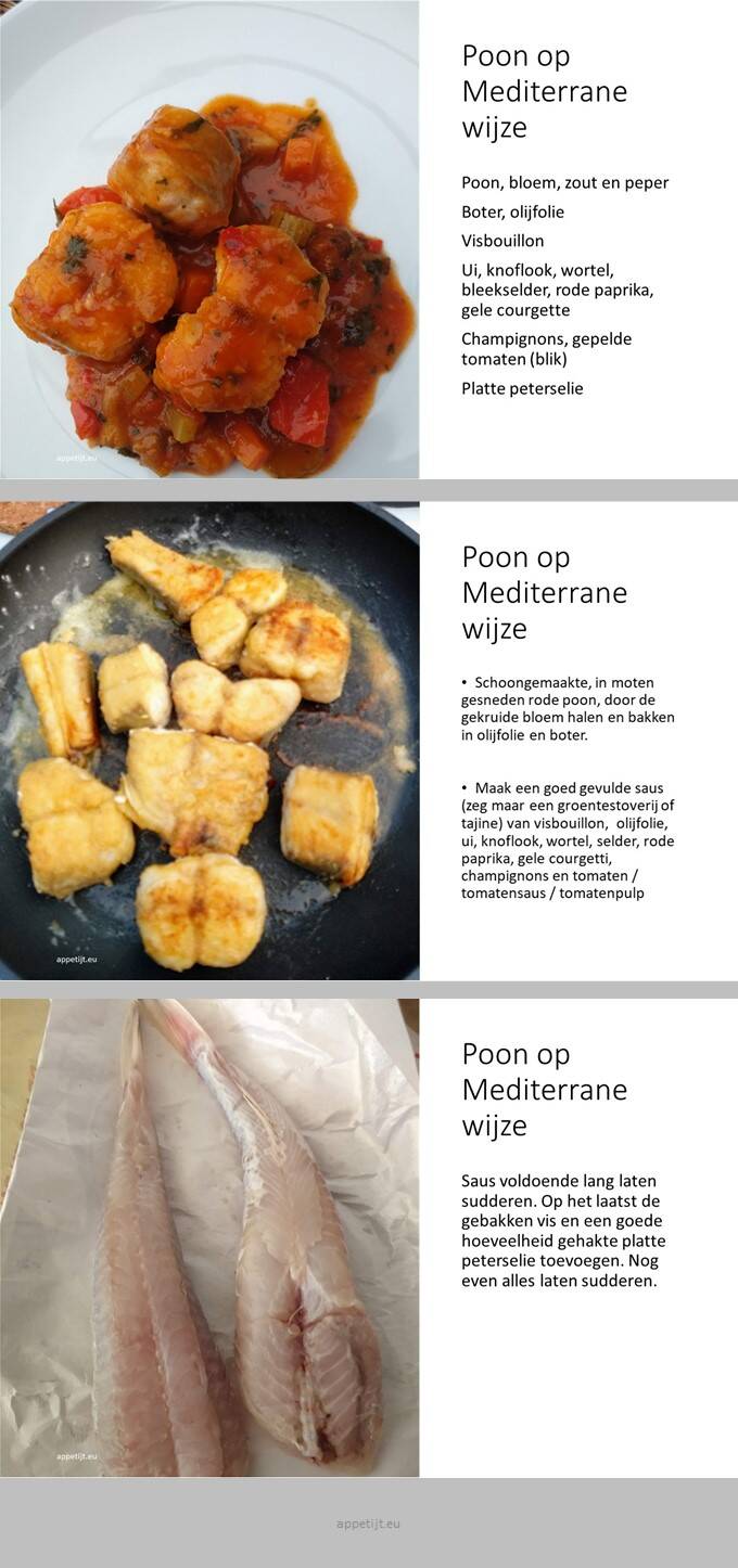 Poon op mediterrane wijze