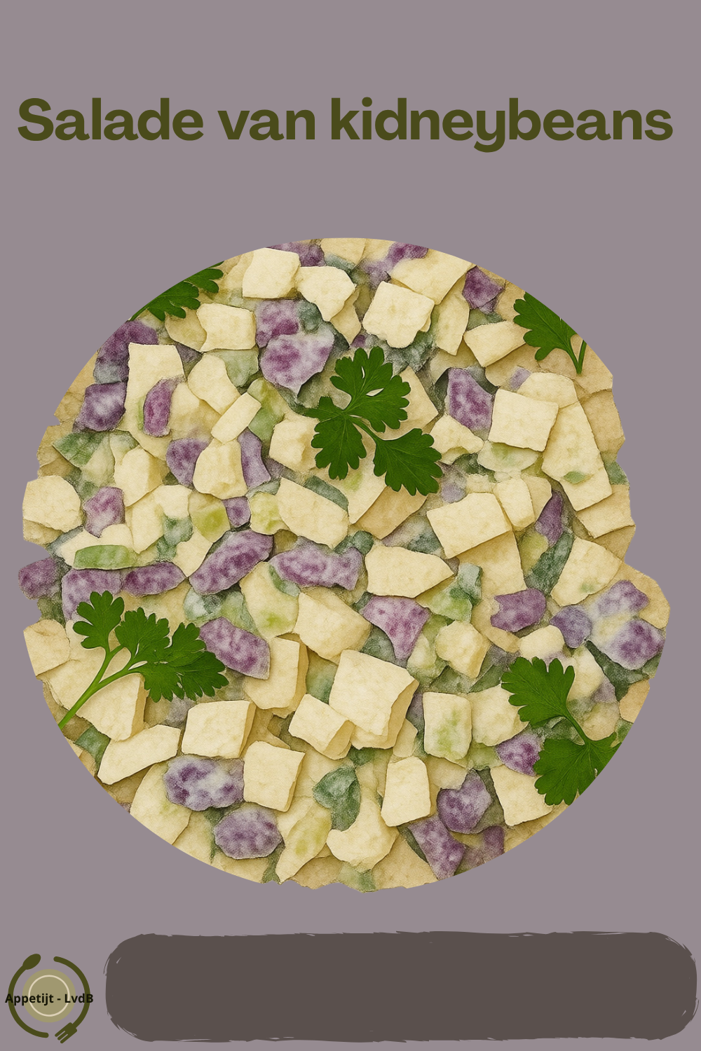 Salade van kidneybeans