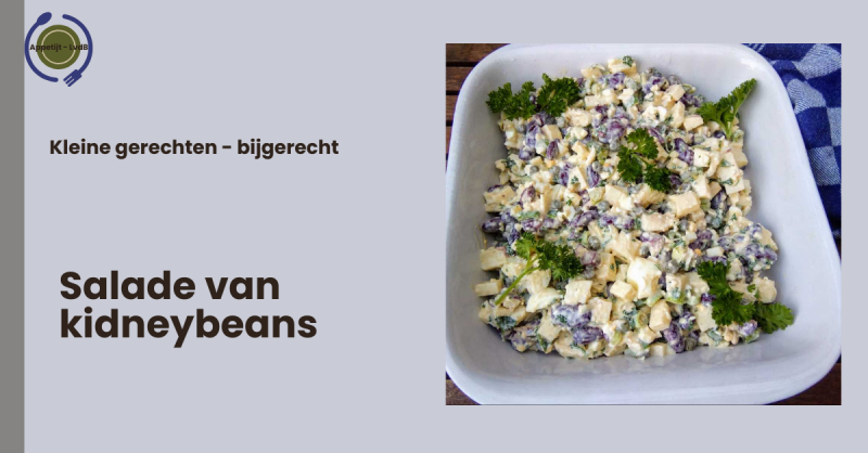 Salade van kidneybeans