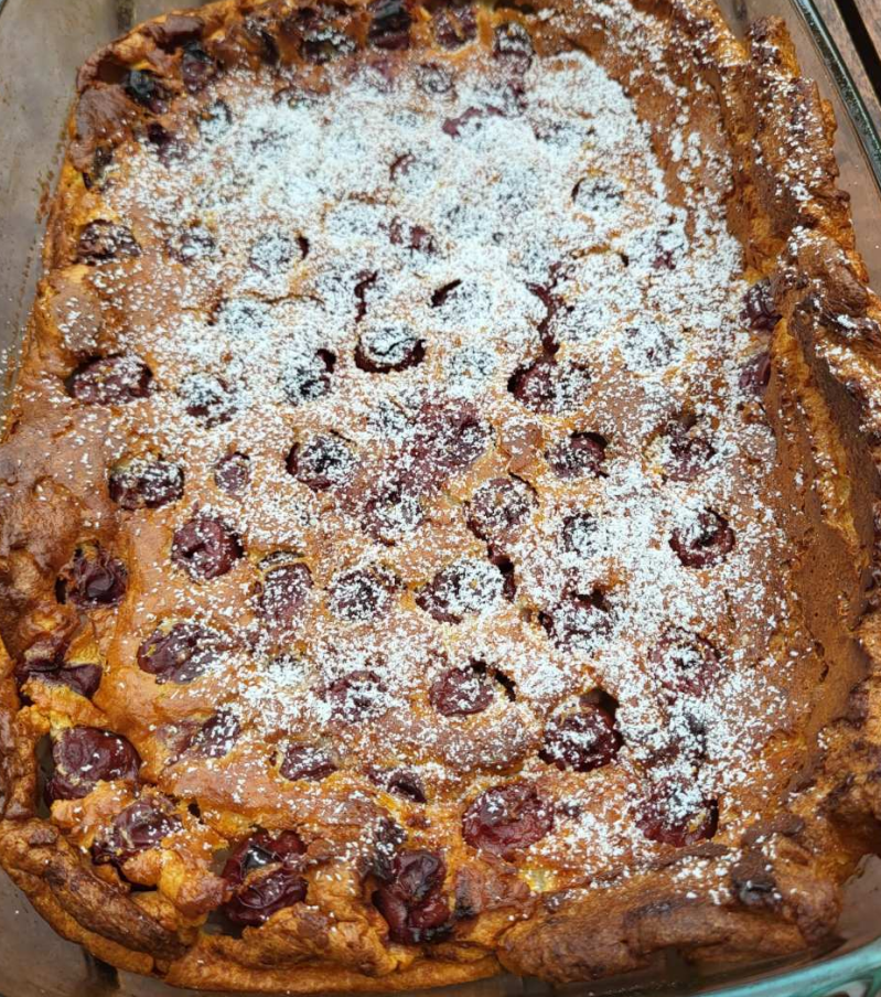 Kersen clafoutis
