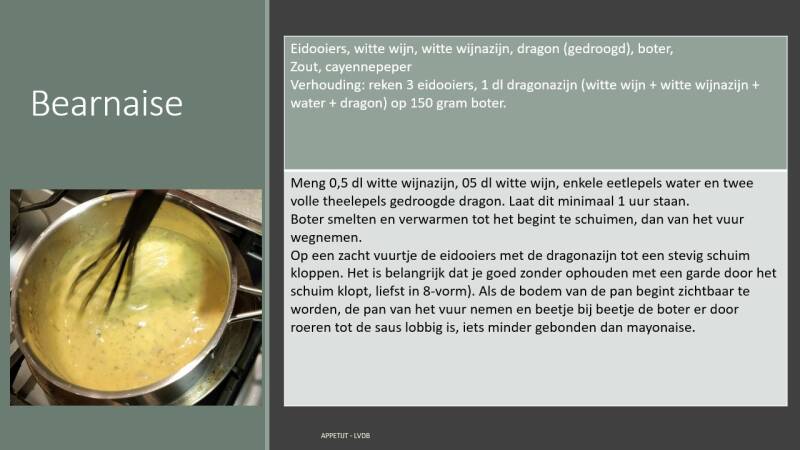 Recept bearnaisesaus