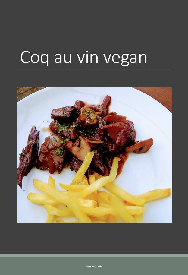 Vegan Coq au vin