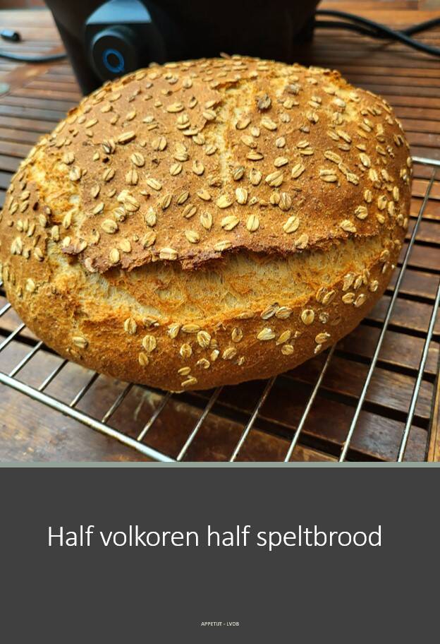 Half volkoren half speltbrood