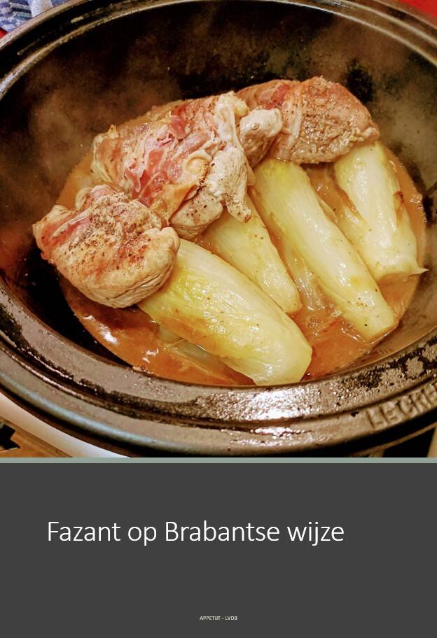 Fazant op Brabantse wijze